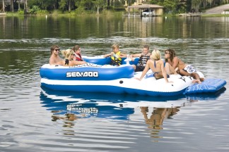 8 person inflatabel island